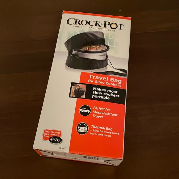 Crock Pot | Kitchen | Crock Pot Travel Bag Black New | Poshmark